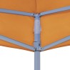 Toit de tente de réception 4,5x3 m Orange 270 g/m² 558999558999