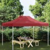 Toit de tente de réception 4,5x3 m Bordeaux 270 g/m² 559000559000