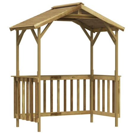 Abri de barbecue 163,5x93x210 cm Bois de pin imprégné 559001559001