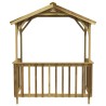 Abri de barbecue 163,5x93x210 cm Bois de pin imprégné 559001559001