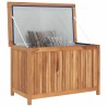 Boîte de rangement de jardin 90x50x58 cm Bois de teck solide 559002559002