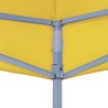 Toit de tente de réception 2x2 m Jaune 270 g/m²  559003559003