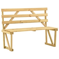 Banc de jardin 120 cm Bois de pin imprégné 559004559004