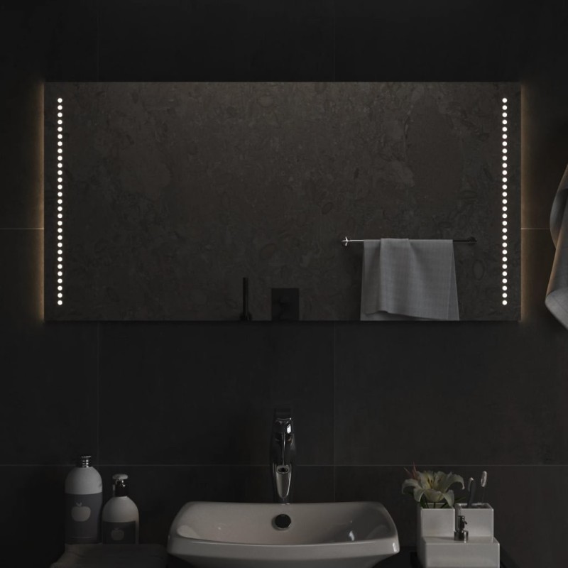 Miroir de salle de bain à LED 50x100 cm 559009559009