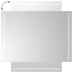 Miroir de salle de bain à LED 50x70 cm 559010559010