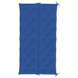 Coussin de banc de jardin bleu 200x(50+50)x7 cm tissu oxford 559017559017