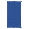 Coussin de banc de jardin bleu 200x(50+50)x7 cm tissu oxford 559017559017
