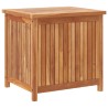 Boîte de rangement de jardin 60x50x58 cm Bois de teck solide 559018559018