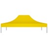 Toit de tente de réception 4,5x3 m Jaune 270 g/m² 559019559019
