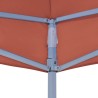 Toit de tente de réception 4,5x3 m Terre cuite 270 g/m² 559026559026
