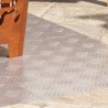 Nez de marche Rectangulaire 4 pcs Argenté 60 x 50 cm Aluminium 559033559033