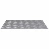 Nez de marche Rectangulaire 2 pcs Argenté 60 x 50 cm Aluminium 559034559034
