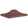 Toit de tente de réception 4,5x3 m Marron 270 g/m² 559035559035