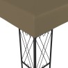Tonnelle 3x3 m Taupe Tissu 559037559037