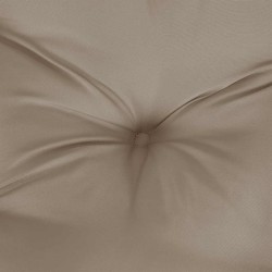 Coussin de banc de jardin taupe 200x(50+50)x7 cm tissu oxford 559038559038