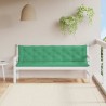 Coussin de banc de jardin vert 200x(50+50)x7 cm tissu oxford 559039559039
