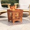 Nez de marche Carré 4 pcs Argenté 50 x 50 cm Aluminium 559041559041