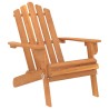 Ensemble de salon de jardin Adirondack 3 pcs bois acacia solide 559051559051