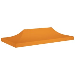 Toit de tente de réception 6x3 m Orange 270 g/m² 559055559055