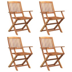 Ensemble à manger de jardin 5 pcs Bois d'acacia solide 559057559057