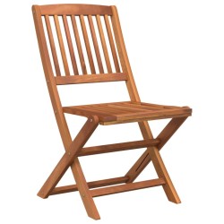 Ensemble à manger de jardin 5 pcs Bois d'acacia solide 559059559059