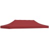 Toit de tente de réception 6x3 m Bordeaux 270 g/m² 559078559078