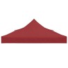 Toit de tente de réception 6x3 m Bordeaux 270 g/m² 559078559078
