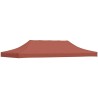 Toit de tente de réception 6x3 m Terre cuite 270 g/m² 559083559083