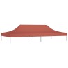 Toit de tente de réception 6x3 m Terre cuite 270 g/m² 559083559083