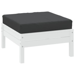 Coussin de palette noir 60x60x6 cm tissu oxford 559096559096
