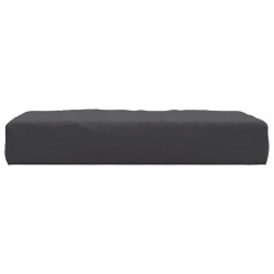 Coussin de palette noir 60x60x6 cm tissu oxford 559096559096