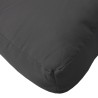 Coussin de palette noir 60x60x6 cm tissu oxford 559096559096