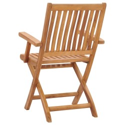 Chaises de jardin pliables lot de 2 Bois de teck massif 559097559097
