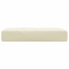 Coussin de palette crème 60x60x6 cm tissu oxford 559098559098