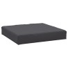 Coussin de palette anthracite 60x60x6 cm tissu oxford 559101559101
