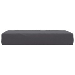 Coussin de palette anthracite 60x60x6 cm tissu oxford 559101559101