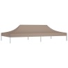Toit de tente de réception 6x3 m Taupe 270 g/m² 559102559102