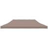 Toit de tente de réception 6x3 m Taupe 270 g/m² 559102559102