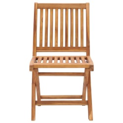 Chaises de jardin pliables lot de 2 Bois de teck massif 559103559103