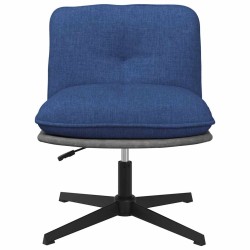 Chaise pivotante de bureau Bleu Tissu 559106559106