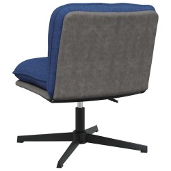 Chaise pivotante de bureau Bleu Tissu 559106559106