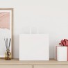 Sacs en papier 50 pcs avec poignées blanc 32x22x28 cm 559108559108