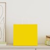 Sacs en papier 250 pcs avec poignées jaune 32x22x28 cm 559109559109