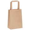 Sacs en papier 50 pcs avec poignées marron 15x8x21 cm 559115559115