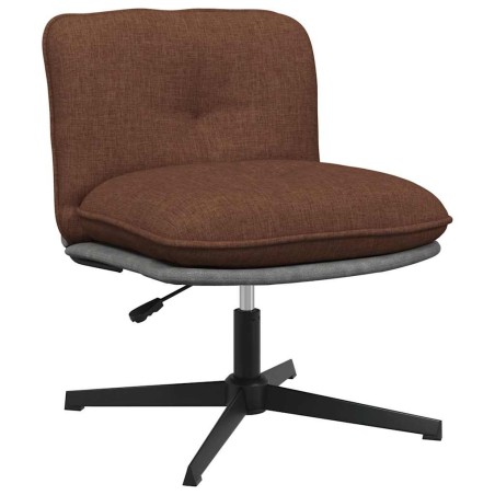 Chaise pivotante de bureau Marron Tissu 559121559121