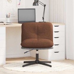 Chaise pivotante de bureau Marron Tissu 559121559121