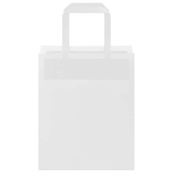 Sacs en papier 250 pcs avec poignées marron 18x8x22 cm 559125559125
