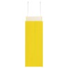 Sacs en papier 50 pcs avec poignées jaune 18x8x22 cm 559127559127