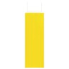 Sacs en papier 50 pcs avec poignées jaune 45x17x48 cm 559134559134