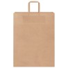 Sacs en papier 50 pcs avec poignées marron 32x12x42 cm 559145559145